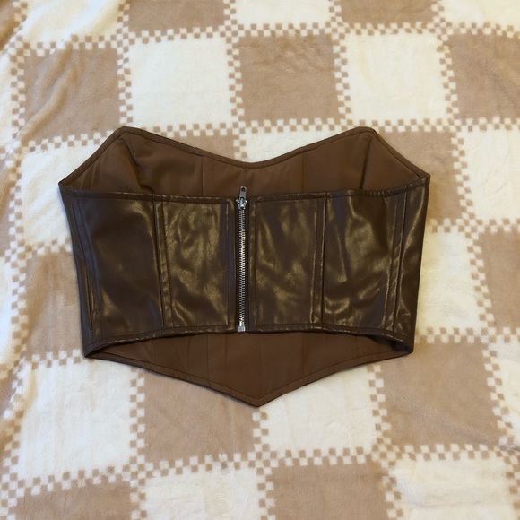 Princess Polly Brown Jessica bustier - Picture 4 of 9